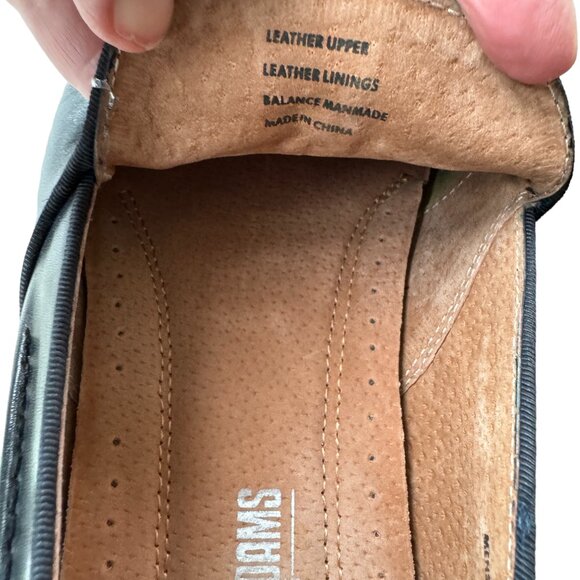 Stacey Adams Leather Black Tassel Loafers Size 12 main image 8